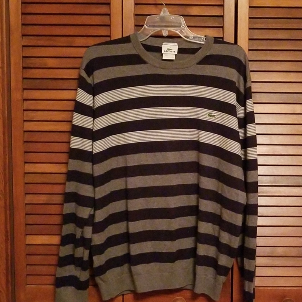 Lacoste Mens Crew Neck Sweater
